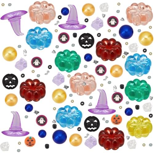 SUNNYCLUE Halloween Vase Fillers 10000Pcs Decor Kit