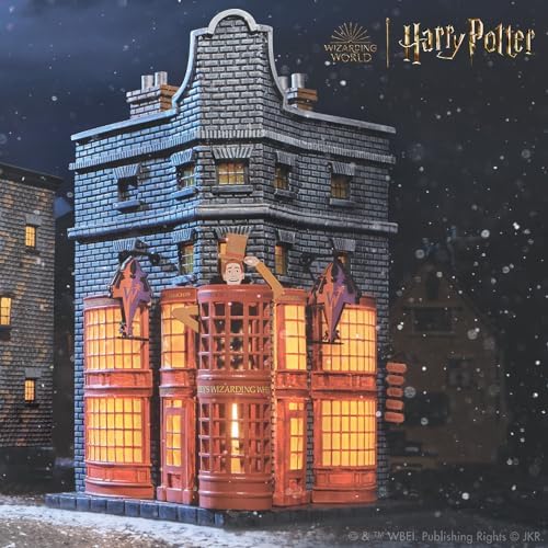 Department 56 Harry Potter Weasleys Wizard Wheezes Lighted Building