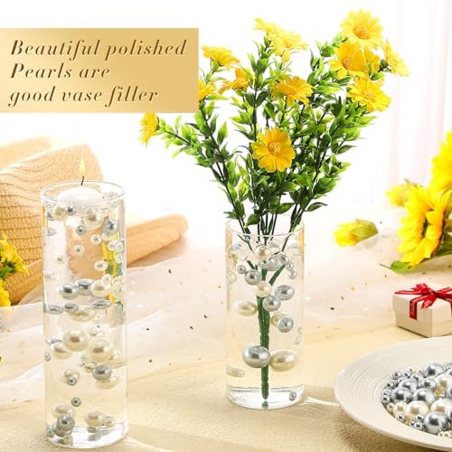Sureio 6400 Pearls Vase Filler No Hole Beads