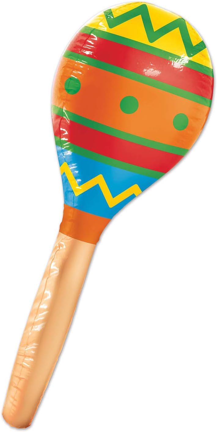 Beistle Inflatable Maraca for Parties