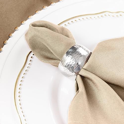 50 pcs 17 Inch Nude Napkins for Wedding Events