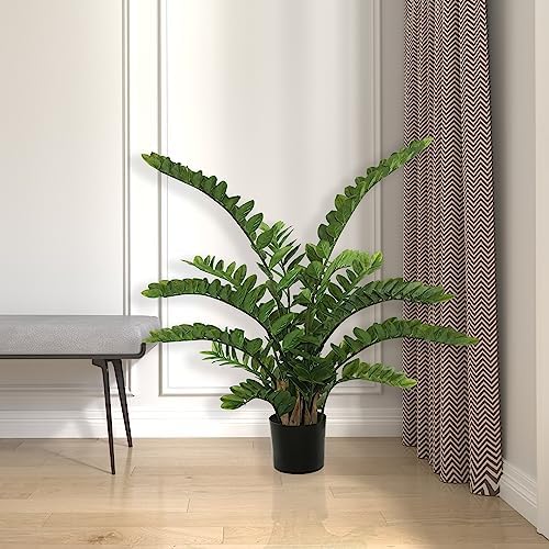 Vickerman TB170904 Zamiifolia Bush for Home Decor