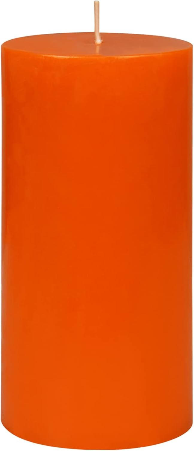 Zest Candle 6 Inch Orange Pillar Candle