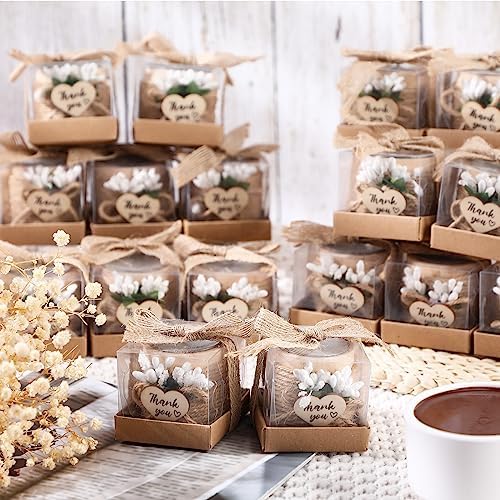 Retisee Wood Candle Holders for Wedding Baby Shower