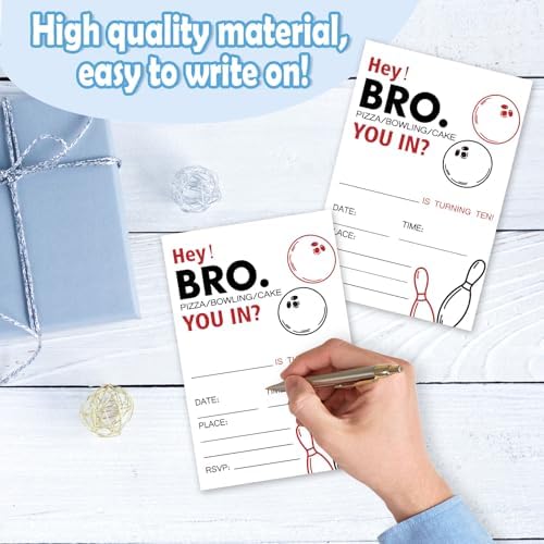 Bro Youre Invited Birthday Invitations Cards
