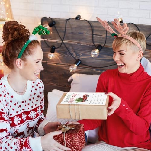 Whaline 25 Pack Christmas Party Invitations with Envelopes