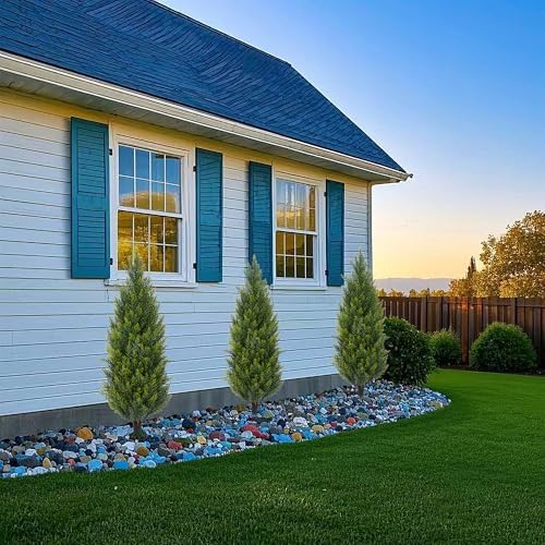 3FT Artificial Cedar Topiary Trees 2 Pack