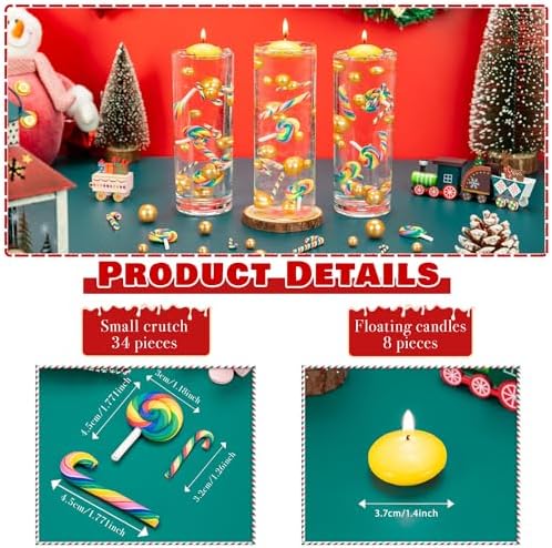 MagicLub 4114 Pcs Christmas Vase Filler Decor Set