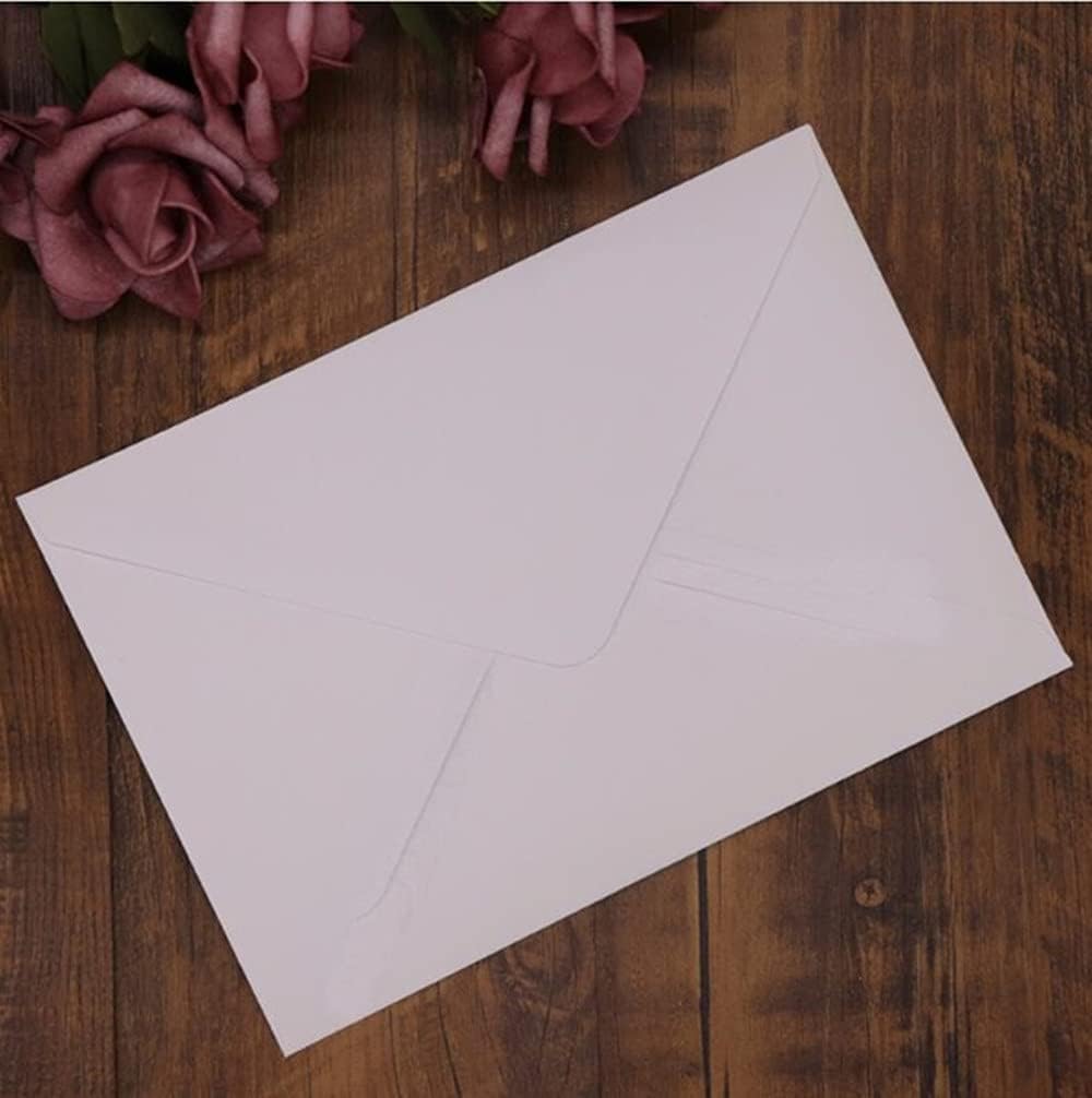 50pcs Laser Cut Christmas Snowflake Invitations with Envelope and Inner Paper