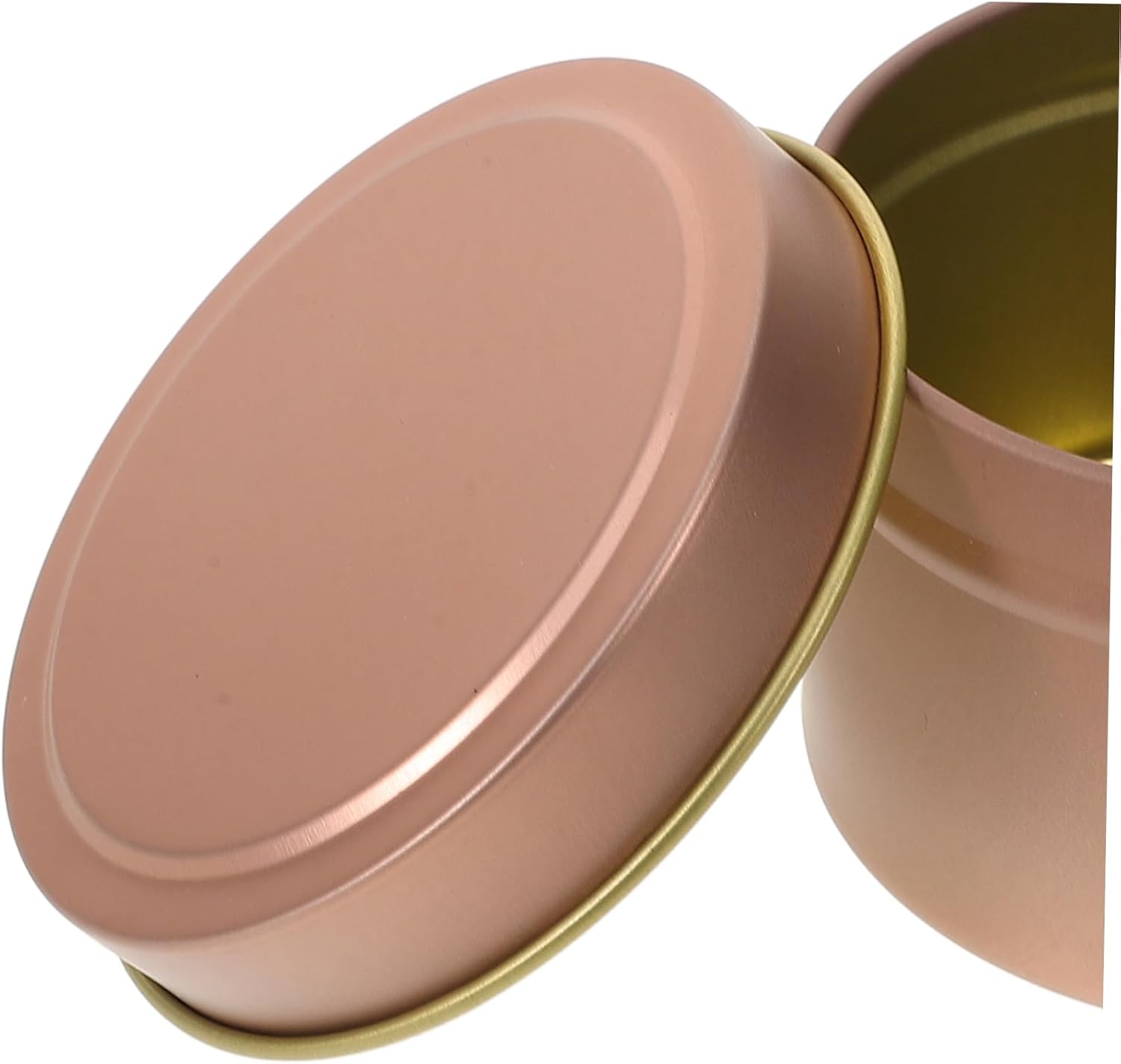 12pcs Metal Candle Tins for DIY Aromatherapy Jars