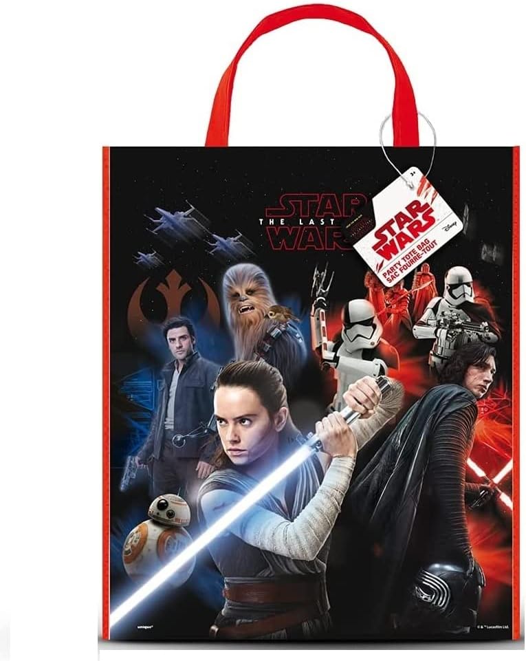 Star Wars Birthday Party Favor Tote Bags 12 Count