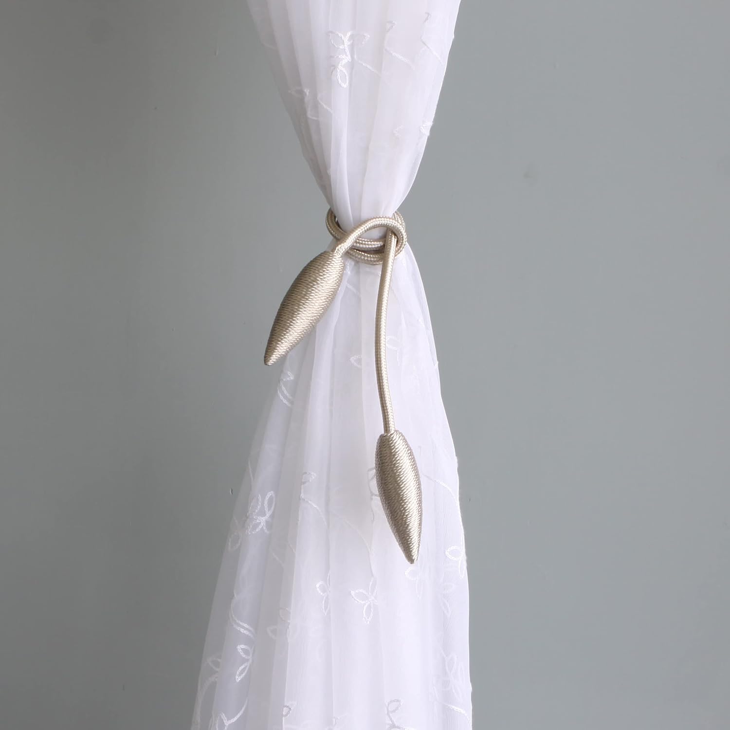Valea Home 4 Piece Curtain Tiebacks Clips Holdbacks