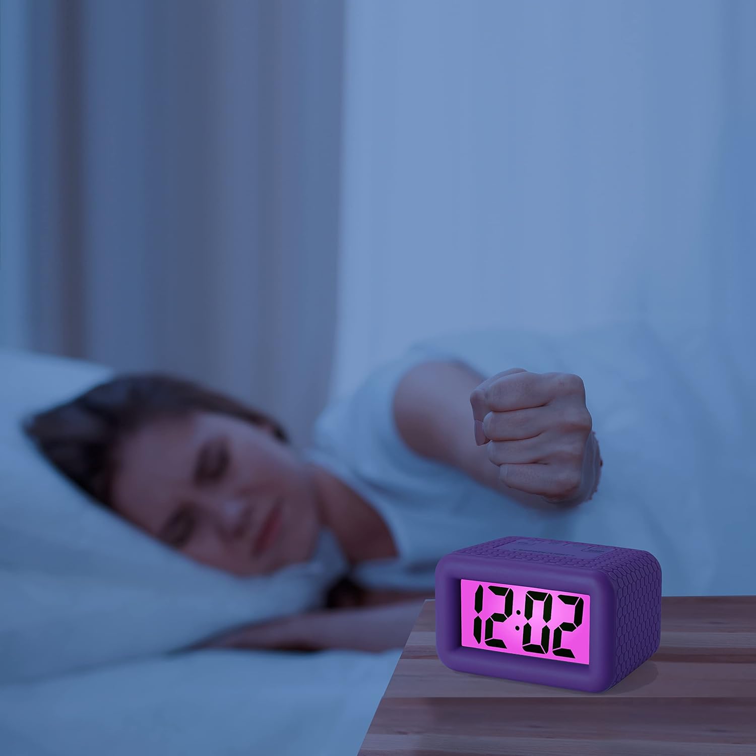 Plumeet Kids Alarm Clock with Snooze and Backlight