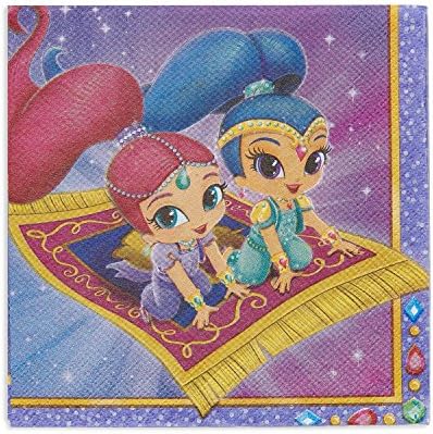 Shimmer and Shine Luncheon Napkins 16 Count
