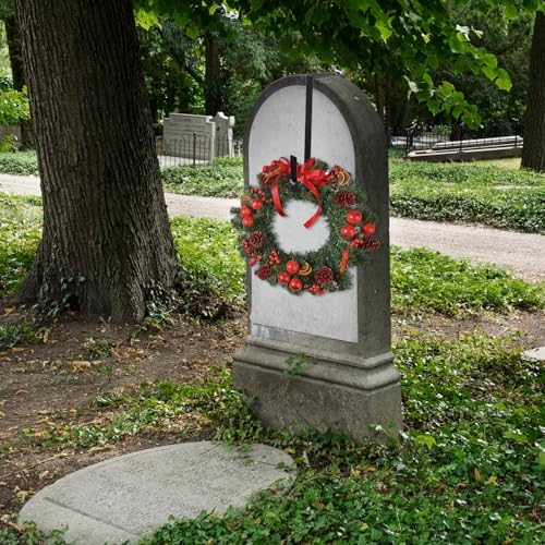 1 PCS Adjustable Wreath Holder for Cemetery Gravestone