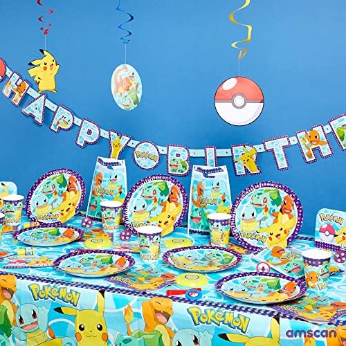 Amscan Pokmon Party Invitations 8 Pack
