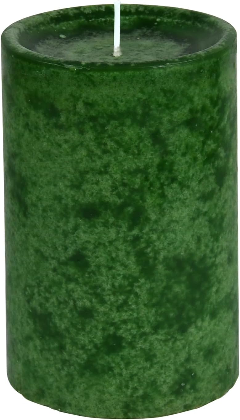 Jeco 6 Inch Holiday Forest Scented Pillar Candle