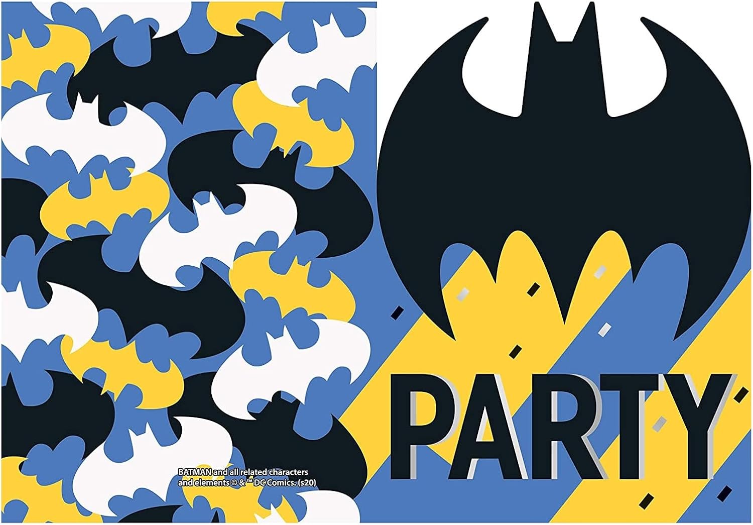 Unique Batman Birthday Party Supplies Bundle