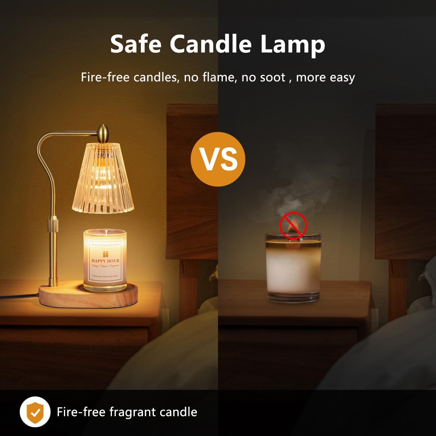 Imenlox Candle Warmer Lamp with Timer and Dimmer