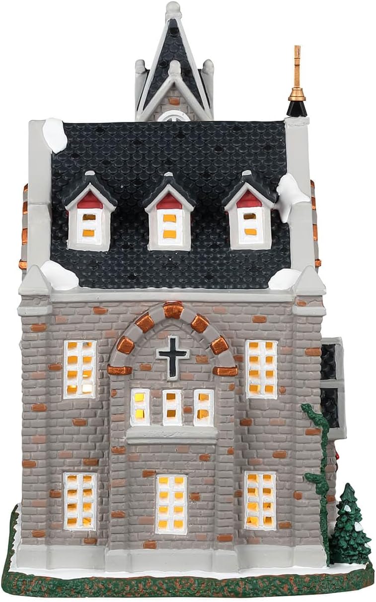 Lemax St Lukes Church Lighted Building