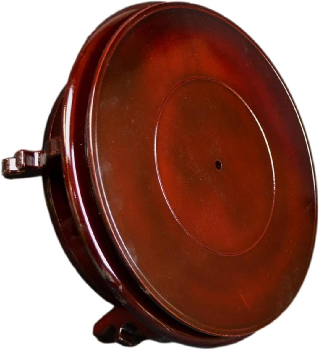 Festcool Wooden Fishbowl Display Vase Stand 16 Inch