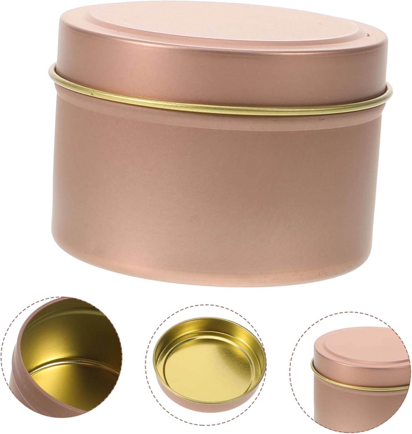 12Pcs Candle Jars with Lids for DIY Aromatherapy Decor