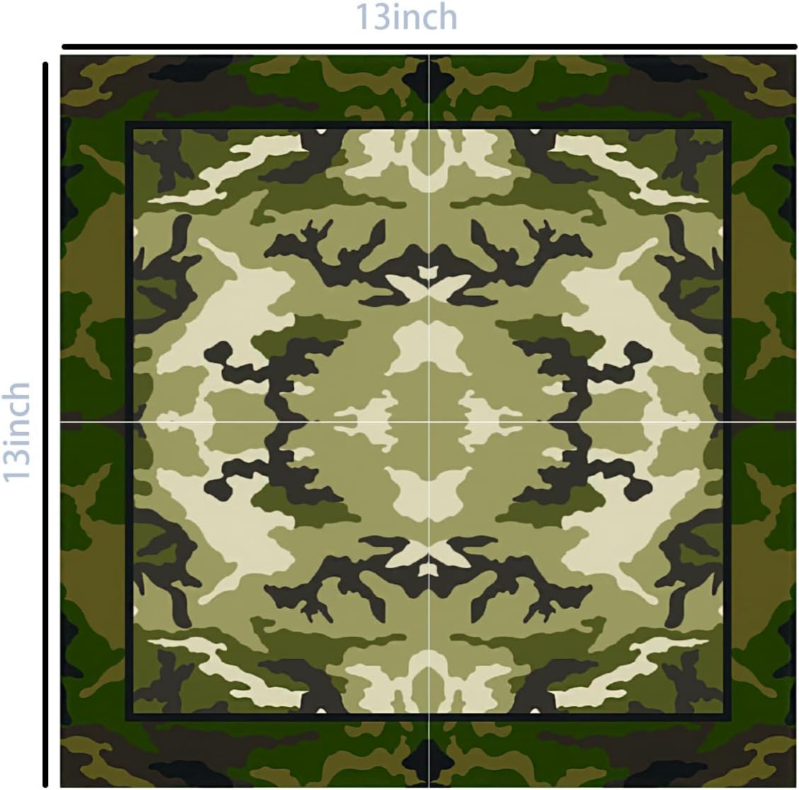50 Piece Camouflage Napkins for Military Themed Parties