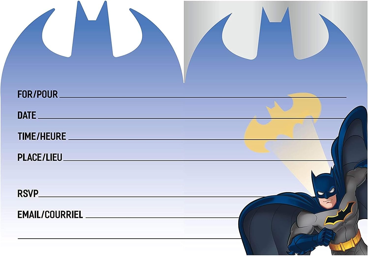 Unique Batman Birthday Party Supplies Bundle