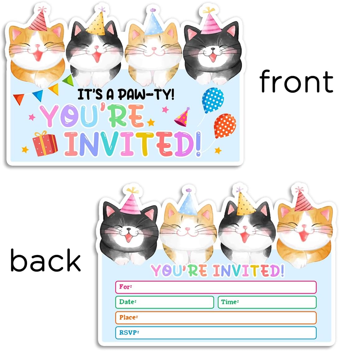 Yangmics Direct 30 Birthday Invites with Envelopes