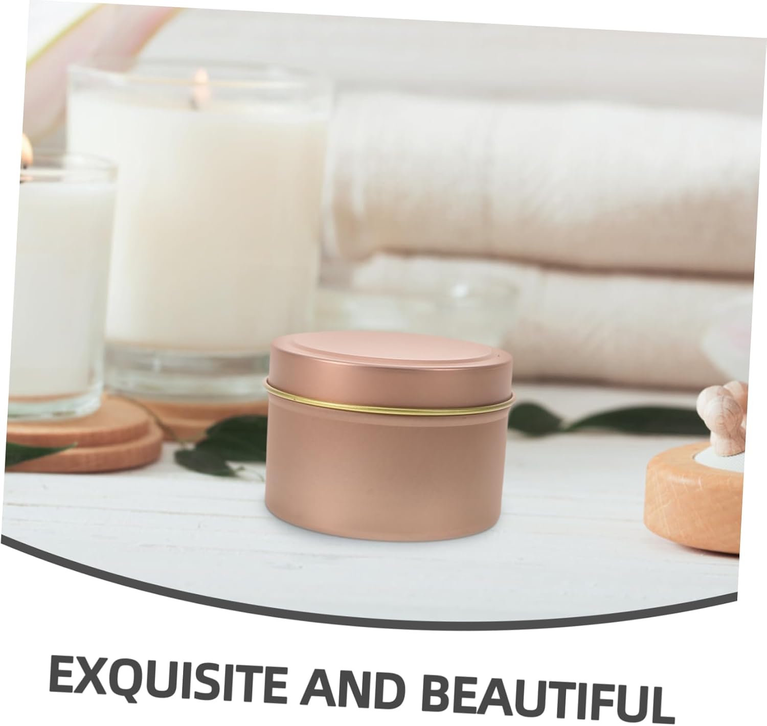 12Pcs Candle Jars with Lids for DIY Aromatherapy Decor