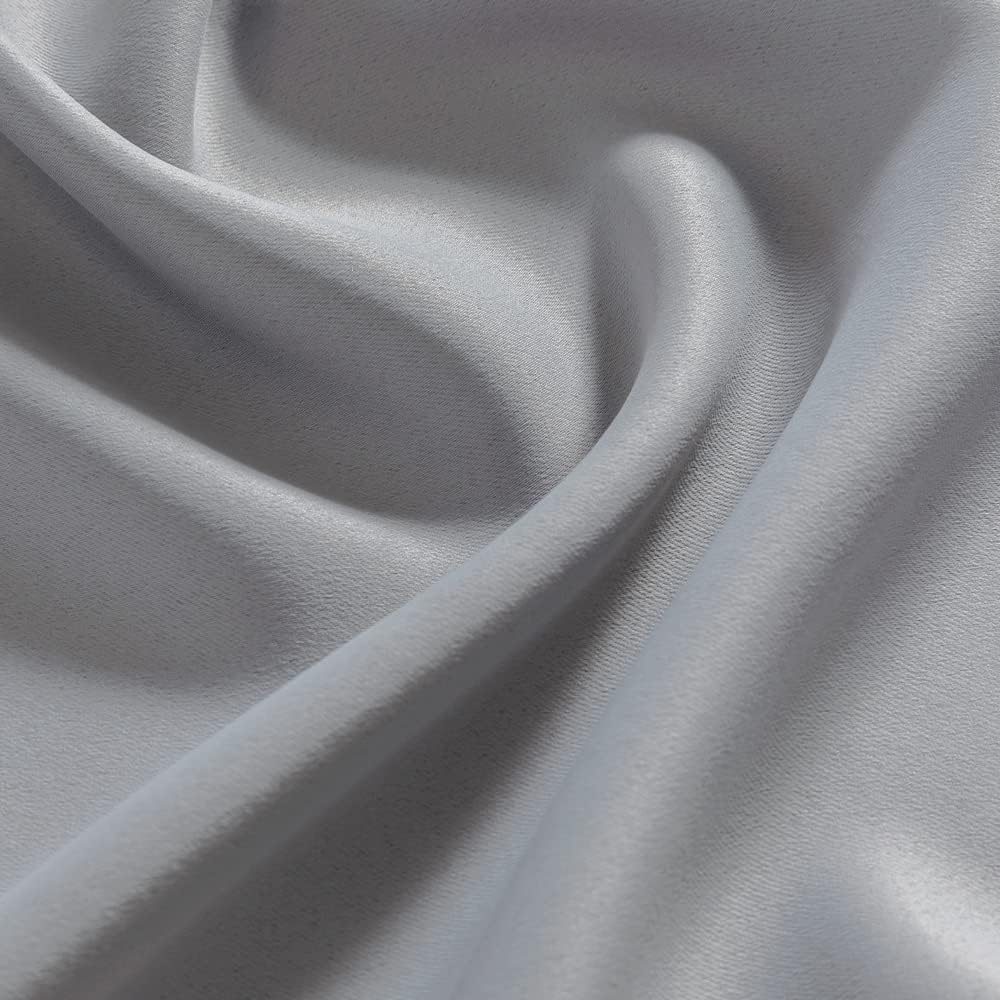 XTMYI Window Valance Set of 2 30 x 16 Inches Gray