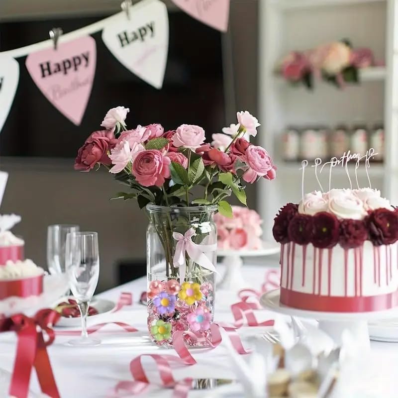125Pcs Artificial Flower Vase Filler Decorations