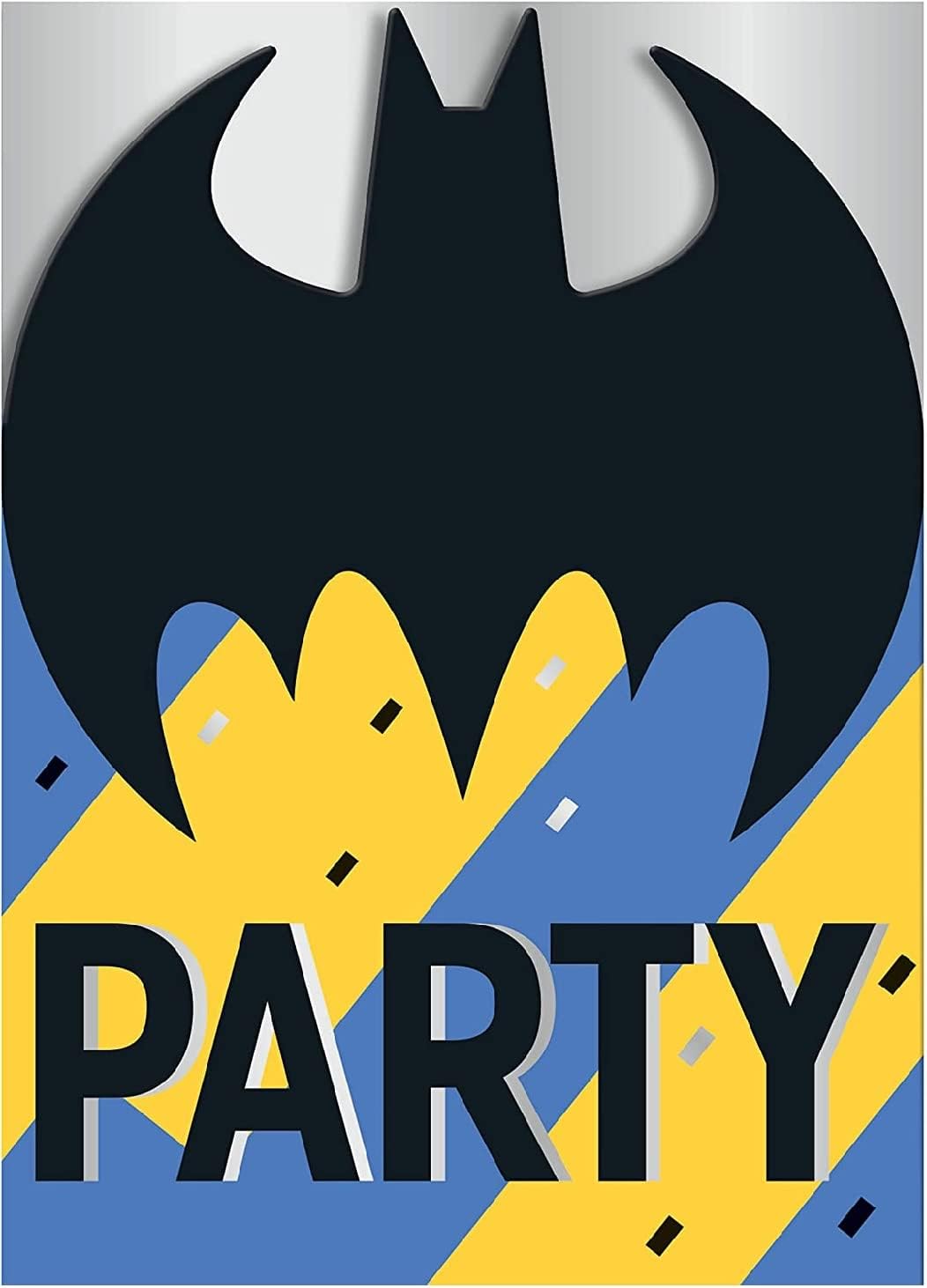 Unique Batman Birthday Party Supplies Bundle