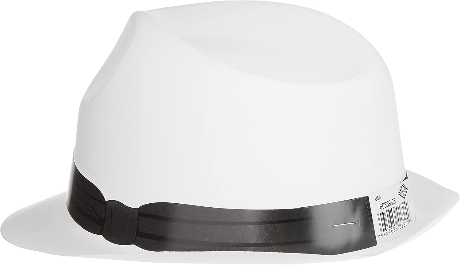Beistle Havana Chairman Hats 12 Pack White Black