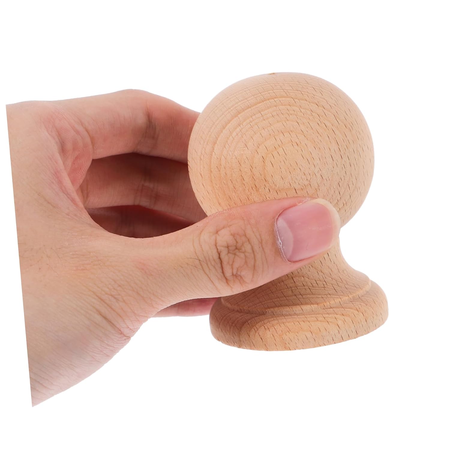 Jojofuny Wooden Finials for Round Wood Decor