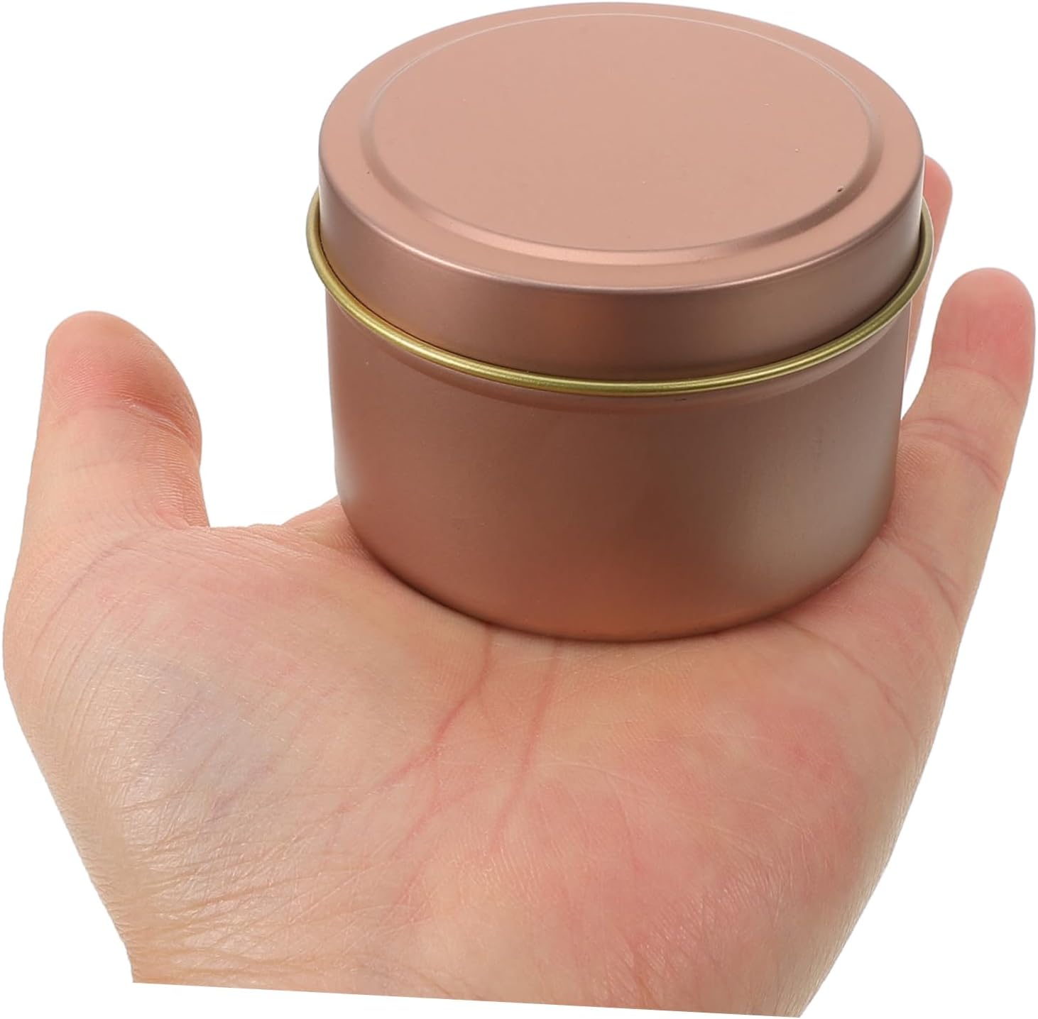 12pcs Metal Candle Tins for DIY Aromatherapy Jars