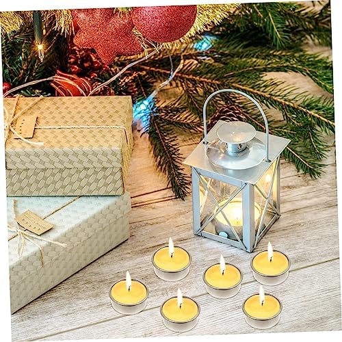 Cabilock 24Pcs Iron Candle Cups for DIY Decorations