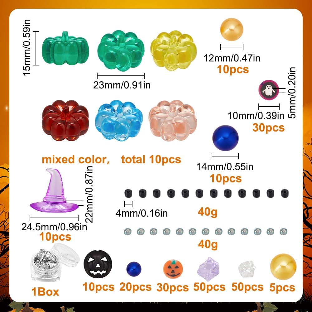 SUNNYCLUE Halloween Vase Fillers 10000Pcs Decor Kit