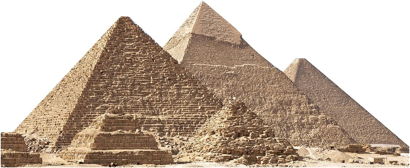 H13010 Great Pyramids Historic Landmark Cardboard Cutout
