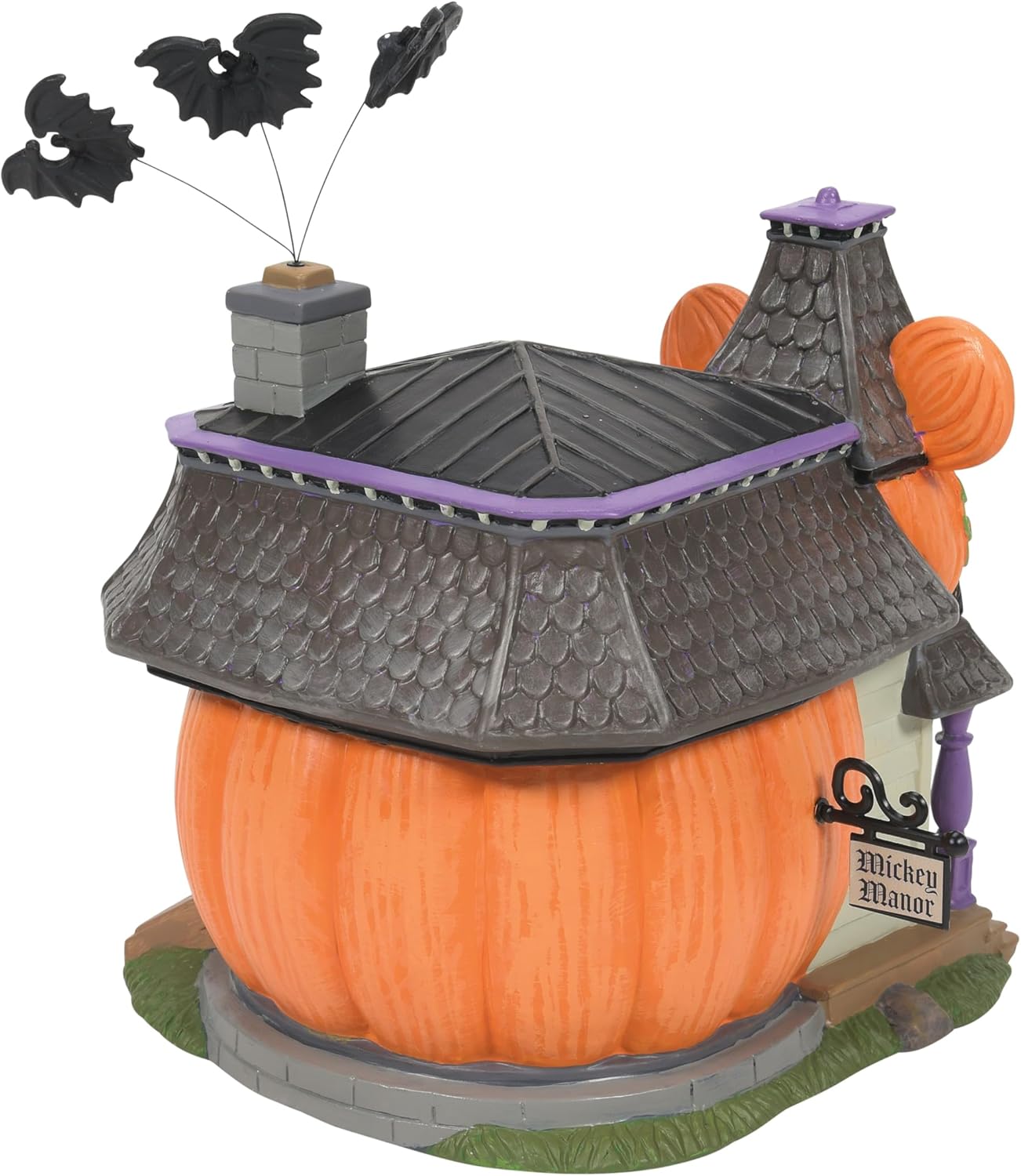 Department 56 Disney Halloween Village Mickeys Pumpkintown Haunted Manor Lighted Building