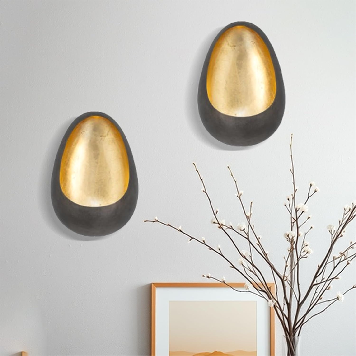 NativeSkins Ember Wall Candle Sconce Set of Two