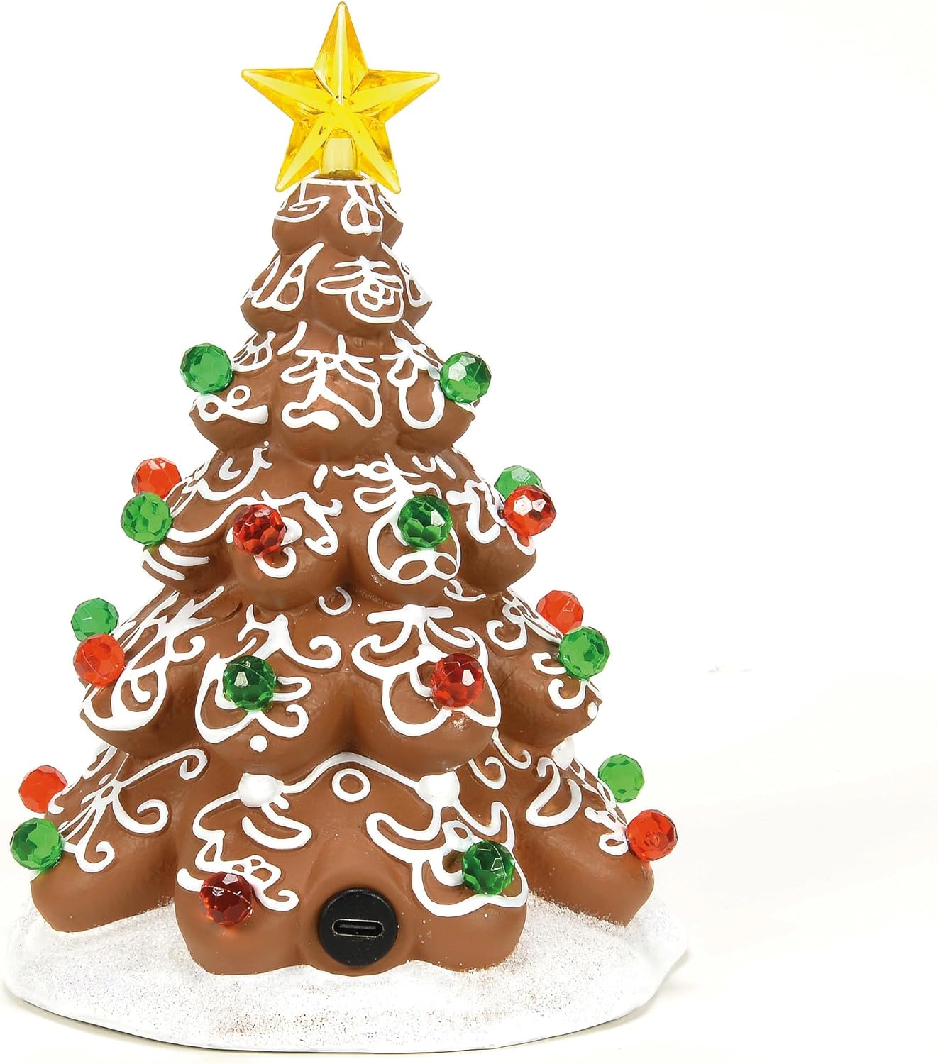 Department 56 Santa Cookie Christmas Tree Figurine 65 Inch