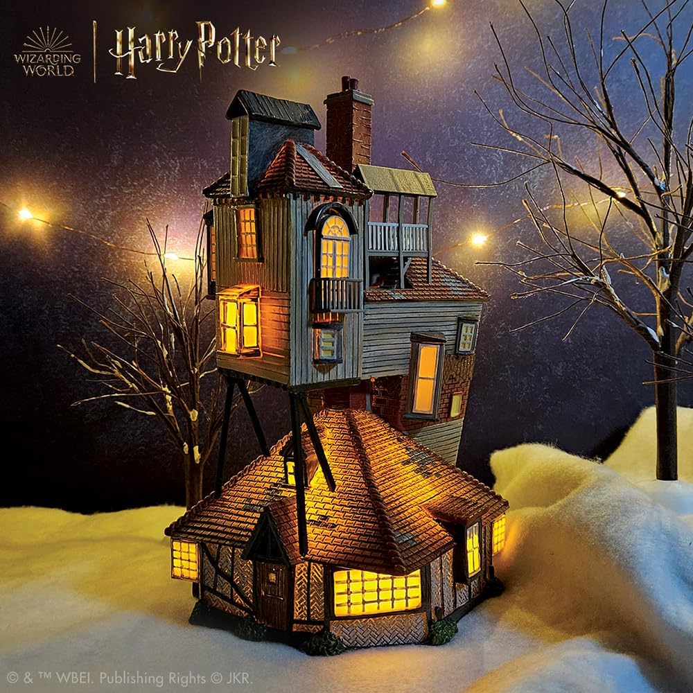Department 56 Harry Potter The Burrow Lit Building 906 Inch
