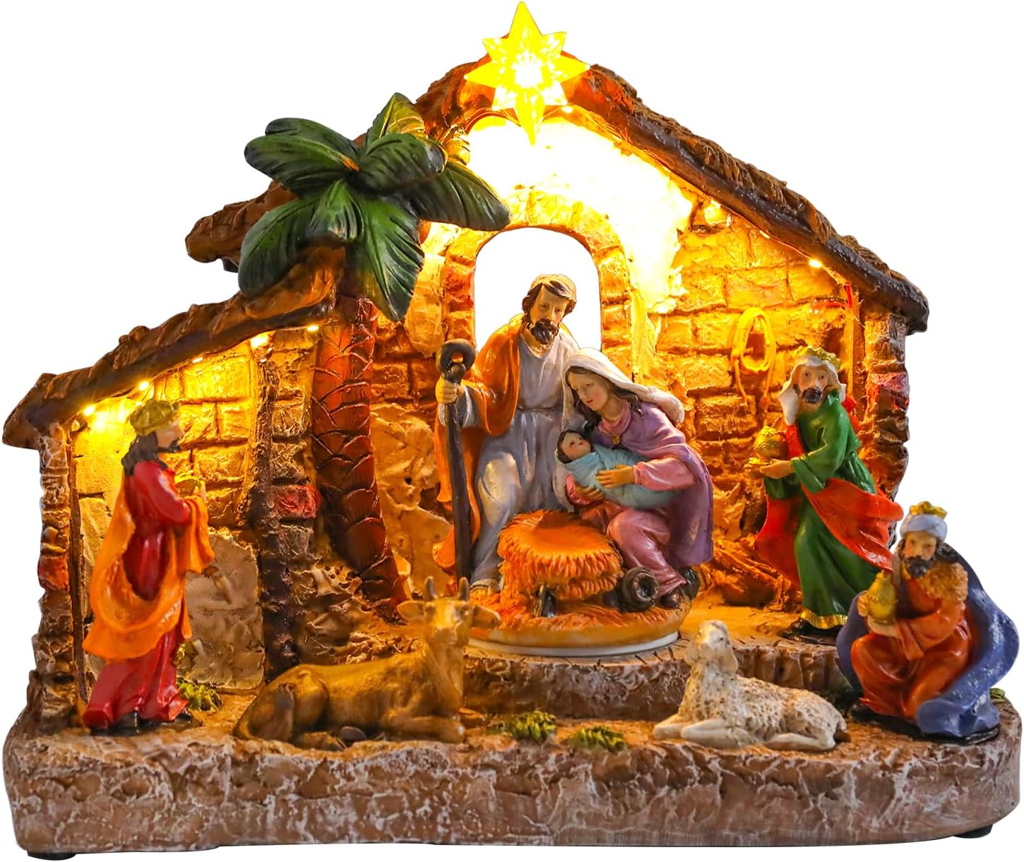DREAM GARDEN Christmas Village House Decorations