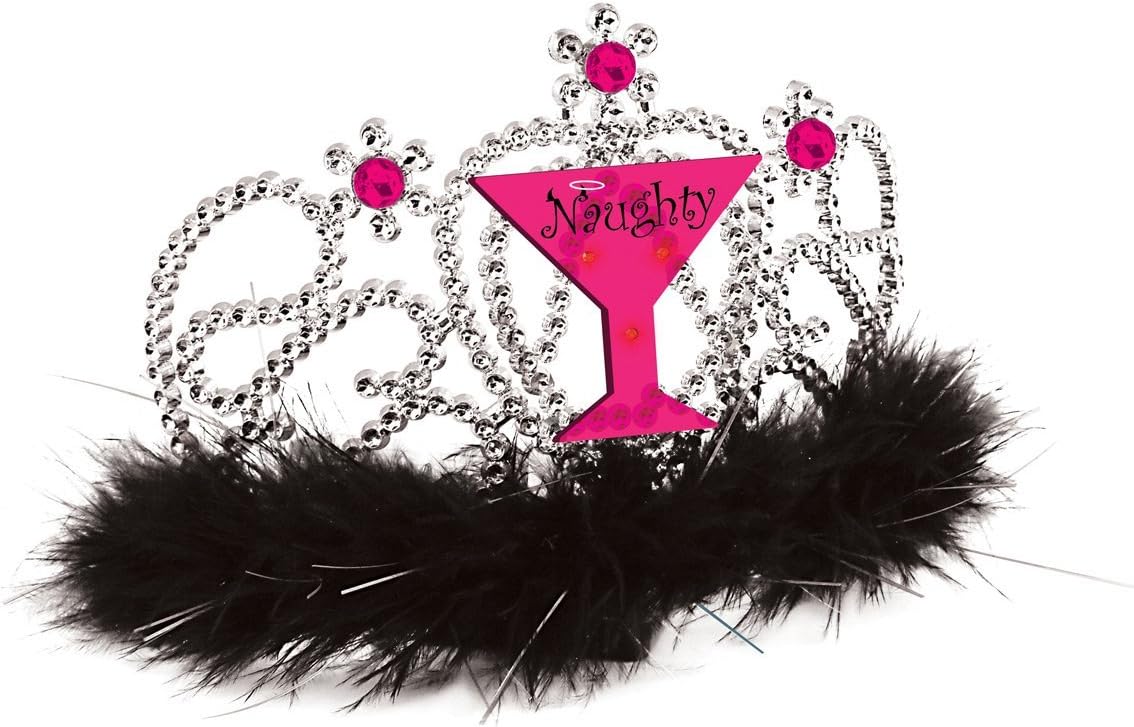 Light-Up Naughty Girl Tiara Party Accessory 1 Count