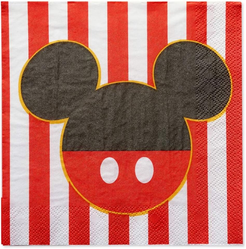 Mickey Mouse Party Lunch Napkins 16 Count