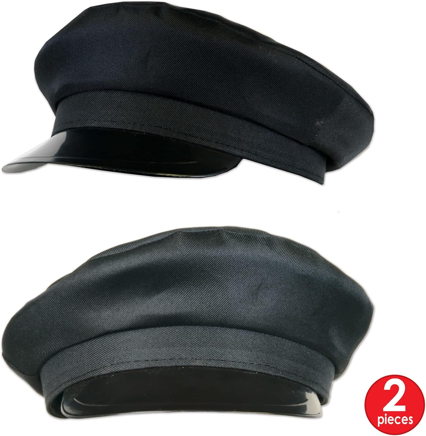 Beistle Chauffeur Hats 2 Pack - One Size Fits Most