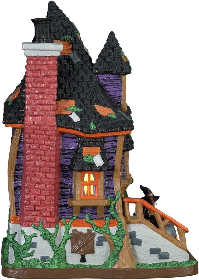 Lemax Witches Bungalow with LED Lights