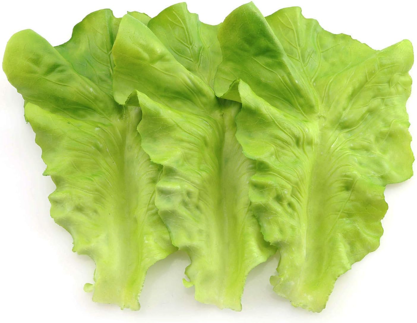 Tegg Fake Lettuce Leaves 3PCS Artificial Vegetable Decor