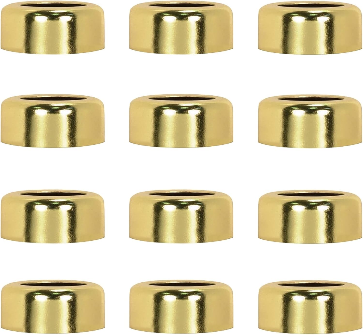 Ciata 12-Pack Brass Plated Candle Follower 78 ID 716 H
